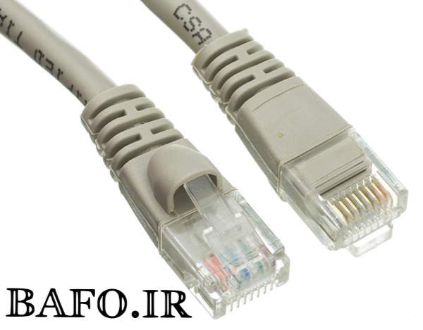 کابل شبکه Cat 6 بافو ۲ متر کابل شبکه Cat6 2m Bafo Cat6 Bafo 2m