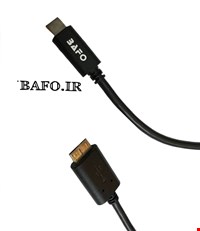 کابل USB 3.1 TYPE C/M به USB3.0 Micro B/M بافو مدل BF-H388 | کابل هارد  اکسترنال با کابل تایپ سی