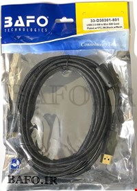 کابل MINI USB مخصوص اسکنر متراژ ۳ متر | کابل تبدیل ۵ پین به usb بافو 3M