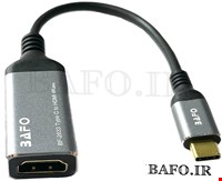 تبدیل TYPE-C TO HDMI 4K 30Hz BAFO | تایپ سی به اچ دی ام ای بافو | BF-2633