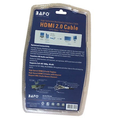 Bafo-HDMI خرید کابل 1.5 متری