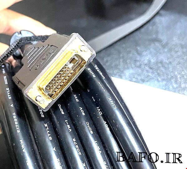  کابل دی وی آی Dual link 2M متر | کابل دی وی ای 2 متری ۲k بافو | DVI-D Dual Link 24+1 bafo 2M