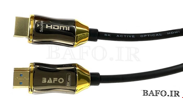کابل HDMI 2.1 REAL 8K 25M  | اچ دی ام ای 25 متر 8K بافو | 8k60hz 4k120hz