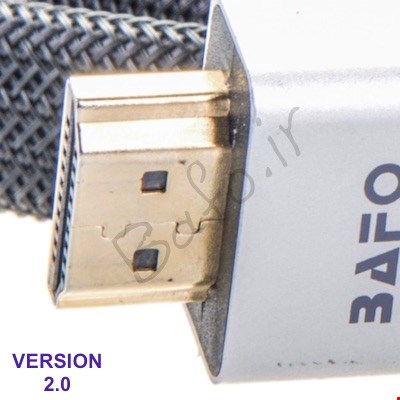کابل HDMI 5M Flat BAFO | کابل اچ دی ام آی ۵ متر فلت روکش دار بافو