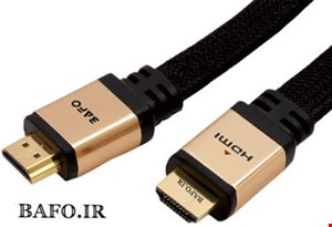 کابل HDMI ورژن ۲ فلت بافو 2 متر | کابل اچ دی ام آی 2M فلت Bafo 
