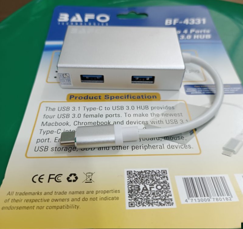   هاب چهار پورت بافو                قیمت هاب 4 پورت TYPE-C USB 3.1 TO USB 3.0 بافو                          هاب چهارپورت              قیمت HUB 4PORT BAFO          بهترین هاب 4 پورت بافو  