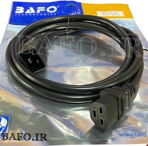 بک تو بک c19 c20 ۲۰ آمپر ۳*۲.۵ کابل بک تو بک مدل c20 به 21 3*2.5 bafo              کابل برق بک تو بک C20-C21 بافو 2 متری        بهترین کابل برق سروری C20-C21                کابل بک تو بک سروری 