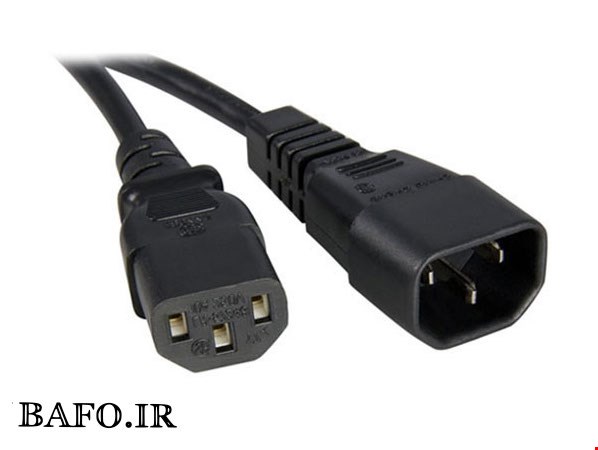 کابل برق بک تو بک 0.75 متر بافو | Back To Back C14 - C13 | کابل برق بک تو بک 0.75 متر فینو PHINO