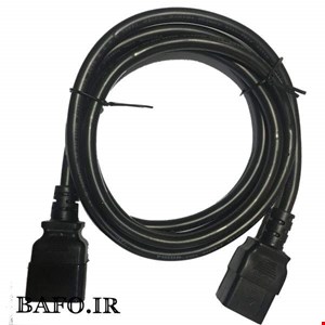  کابل برق بک تو بک 5 متر بافو | Back To Back C14 - C13 | آمپر ۱۰