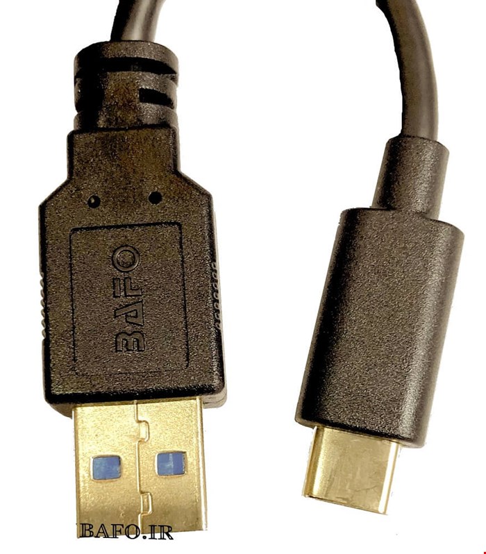 کابل Type-c USB 3.1 به USB 3.1 مدل BF-387  یک متر بافو | Type-c to USB 3.1 Type-A Male Cable