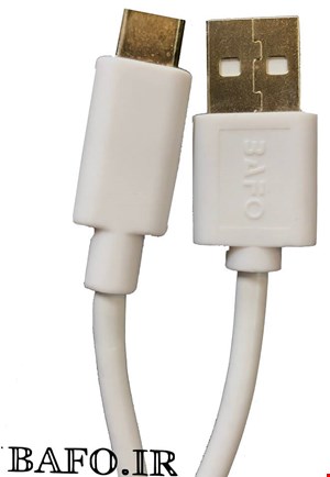 کابل یو اس بی به تایپ سی  مدل 382 بافو            قیمت کابل  TYPE-C به USB2.0 بافو                  محصولات بافو                نمایندگی بافو               قیمت کابل تایپ سی به یو اس بی دو      قیمت کابل تایپ سی به تایپ سی بافو رنگ سفید 