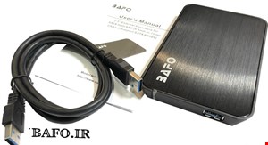 باکس هارد 2.5 اینچ USB 3.0 بافو BAFO USB 3.0 Type-A External Enclosure 5 Gbps BF-H340 |  BF-H340 
