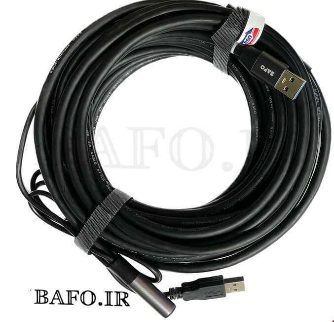 USB3 ACTIVE EXTENSION 30M BAFO BF-4002 | کابل افزایش طول اکتیو یو اس بی سه 30 متر بافو