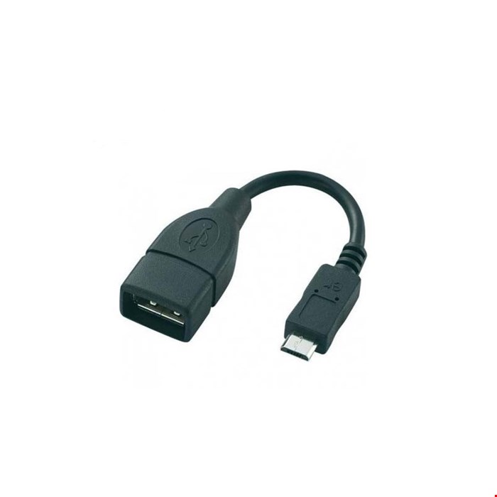کابل تبدیل USB2.0 AF به Micro OTG بافو 10 سانتی متر | کابل USB 2.0 AF TO MICRO OTG 0.1M BAFO
