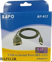 تبدیل USB به سریال RS232 بافو مدل BF-812 | کابل USB To SERIAL DB9 BAFO BF-812