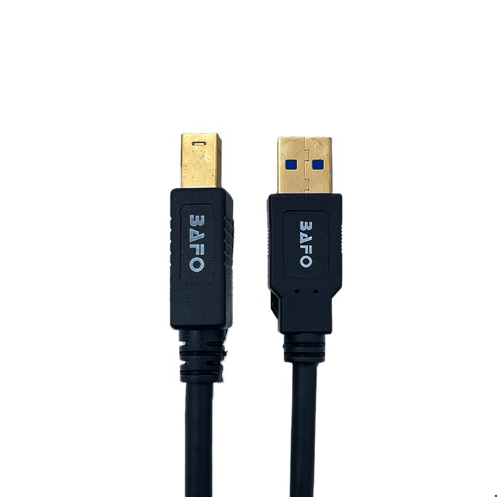 کابل  پرینتر USB3.0 بافو به طول 5 متر | کابل  USB 3.0 AM/BM 5M BAFO