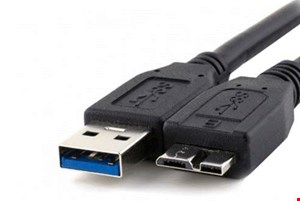 کابل تبدیل USB3.0 به Micro  بافو 1 متر | کابل USB3.0 AM to Micro 1M