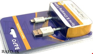 کابل لایتنینگ اصلی بافو                           Apple lightning to USB 1M Bafo                قیمت کابل لایتینگ اصلی بافو                     