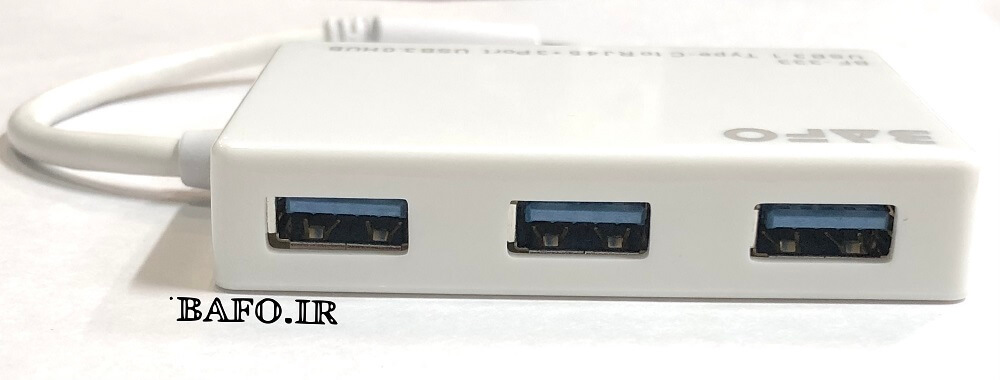  هاب و مبدل Type C به Ethernet/ USB 3.0 بافو مدل BF-333            تبدیل تایپ سی به لن بافو مدل BF-333          بهترین مبدل USB type c to lan بافو bf-333      محصولات بافو        نمایندگی کابل بافو  