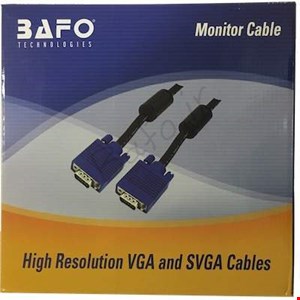 کابل ۵ متری VGA بافو | کابل مانیتور ۵ متری | BAFO