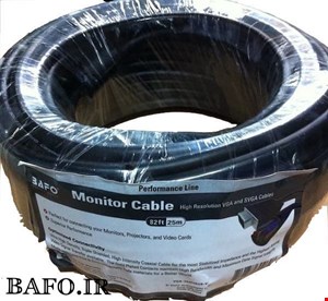 یکی از اولین و قدیمی ترین راه های انتقال تصویر از کیس به مانیتور که هم اکنون نیز مورد استفاده قرار می گیرد ، استفاده از کابل مانیتور VGA بافو  ۴۰ متر می باشد . 