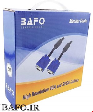  کابل 50 متری VGA بافو | کابل مانیتور 50 متری | BAFO