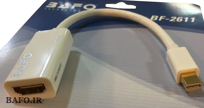تبدیل mini display به hdmi بافو مدل bf-2611