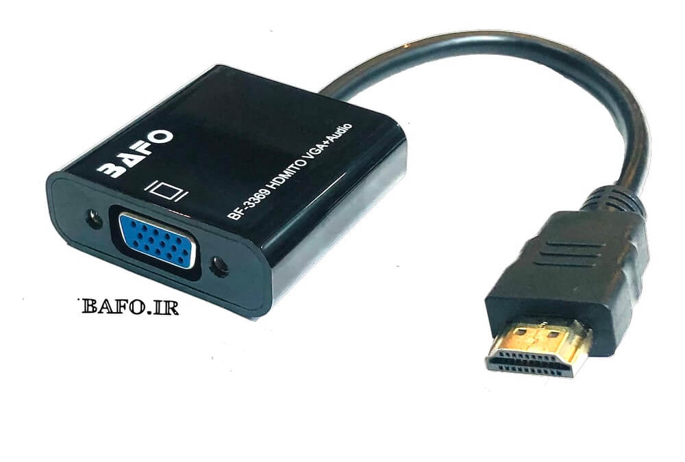 قیمت مبدل HDMI به VGA بافو مدل BF-3369