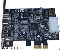 کارت PCI E 1394 با چیپست  Texas PCI FIREWIRE PCI E-1394 BF-E 808  | TEXAS 