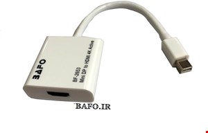 تبدیل مینی دیسپلی پورت  به اچ دی ام ای  اکتیو بافو |  Mini DisplayPort to HDMI ACTIVE BAFO BF-2653