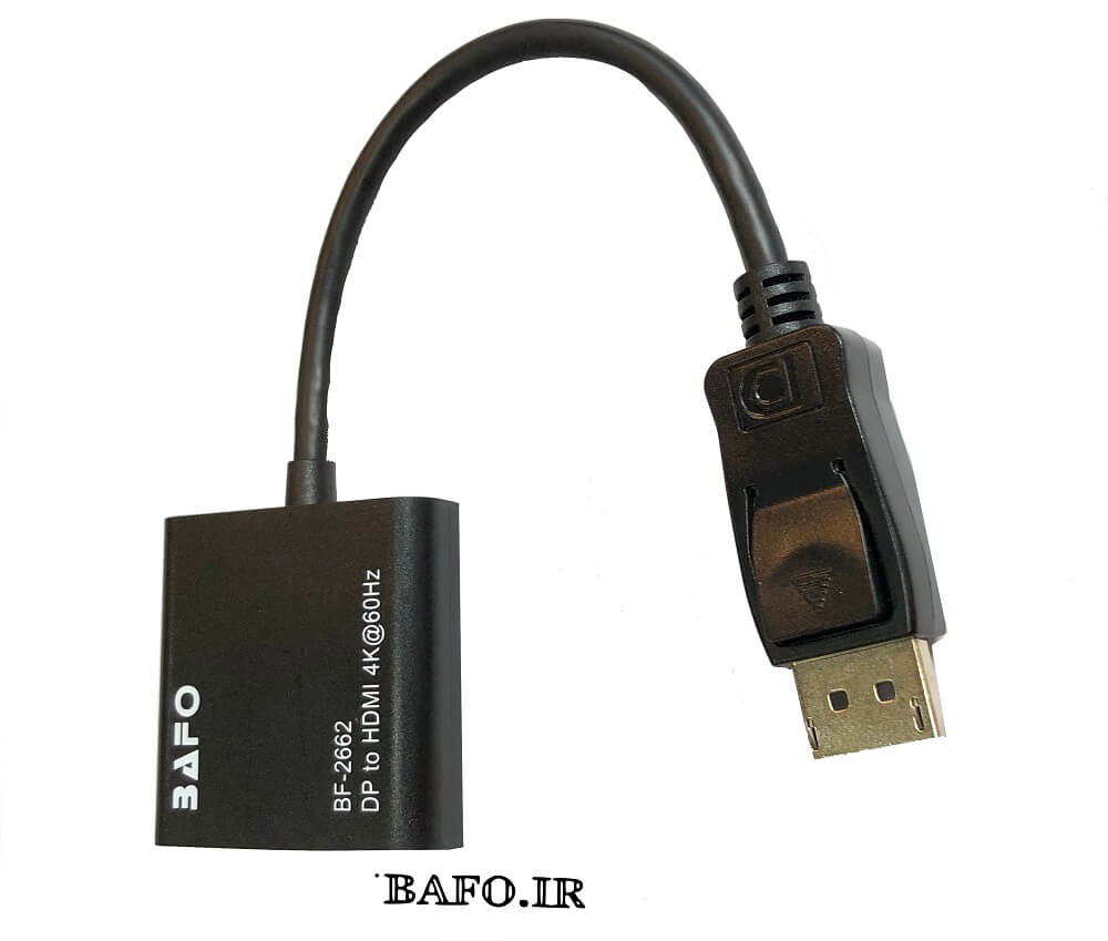 مبدل Display به HDMI 4K@60Hz بافو مدل BF-2662