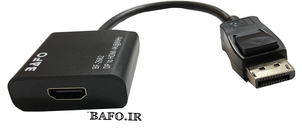 قیمت تبدیل دیسپلی به HDMI بافو مدل BF-2662 با کیفیت 4K