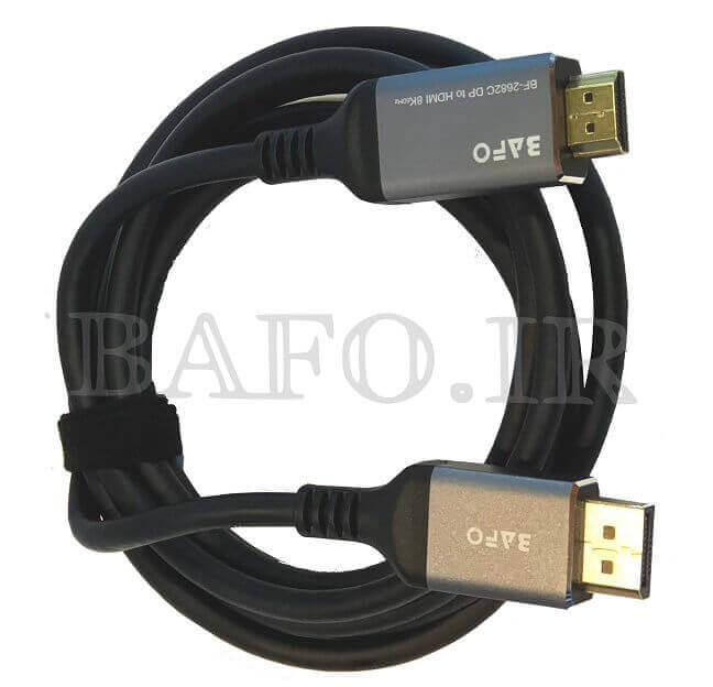بهترین کابل Displayport به hdmi با رزولوشن 8K