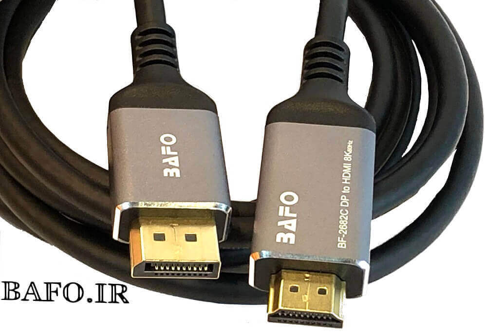 قیمت کابل دیسپلی پورت به HDMI بافو 