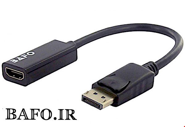 تبدیل دیسپلی ۱.۲ به HDMI bafo 4K | مبدل Display 1.2 به HDMI بافو 4K
