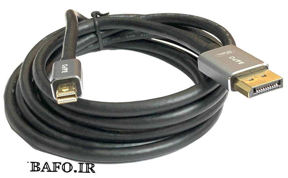 بهترین کابل  mini display به DisplayPort بافو