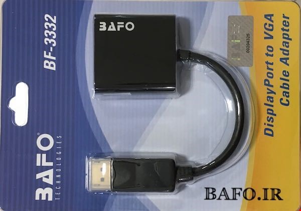تبدیل دیسپلی پورت به وی جی ای بافو | مبدل display port به VGA بافو BF-3332