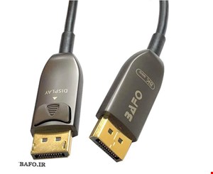 کابل دیسپلی پورت بافو  ورژن 1.4 فیبر نوری به متراژ 15 متری | DISPLAYPORT 1.4V 8K ACTIVE Optical Fiber  