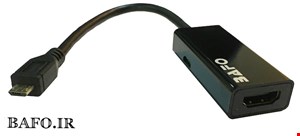 تبدیل Micro USB به HDMI برند بافو  BF-2640 | مبدل MHL به HDMI Bafo بافو