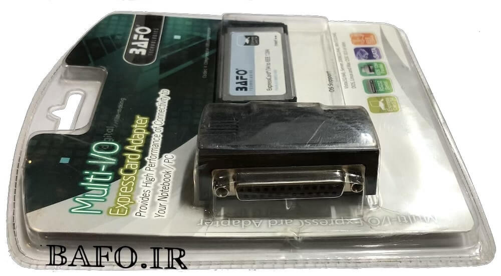 مبدل PCMCIA-E پارالل بافو IEEE 1284 |   نمایندگی بافو     