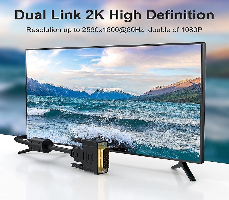 کابل DVI ( دی وی آی) چیست و تفاوت آن با HDMI,VGA ذکر شده است 